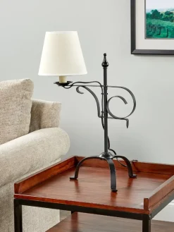 Wrought-Iron Adjustable Lamp, In 2 Sizes