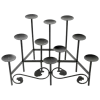 Wrought Iron Fireplace Candelabra